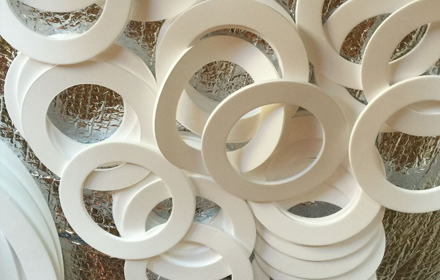 300°C Heat-Resistant Silicone Rubber (Beige)